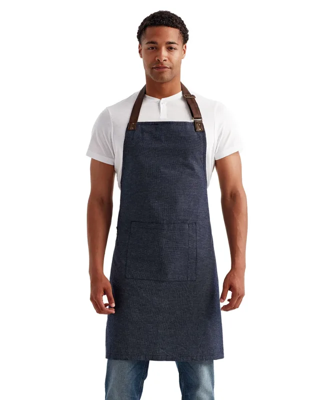 Artisan Collection by Reprime Unisex Annex Oxford Apron — view 6