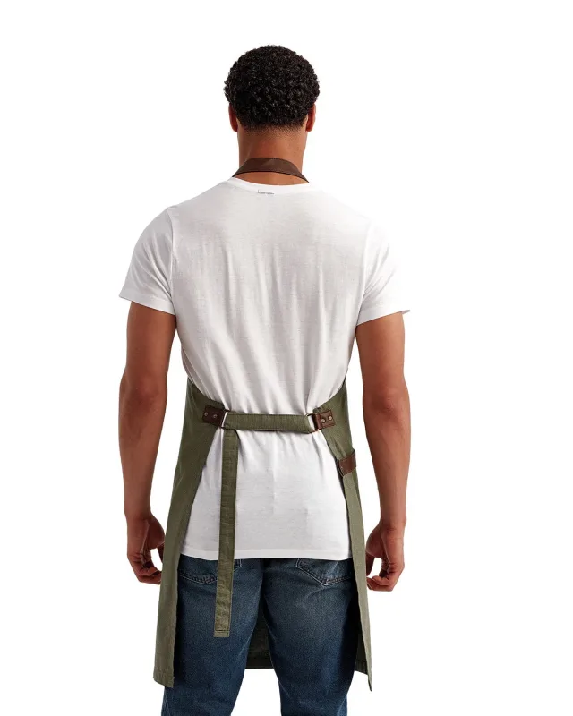 Artisan Collection by Reprime Unisex Annex Oxford Apron — view 9