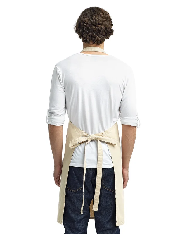 Artisan Collection by Reprime Unisex Calibre Heavy Cotton Canvas Bib Apron