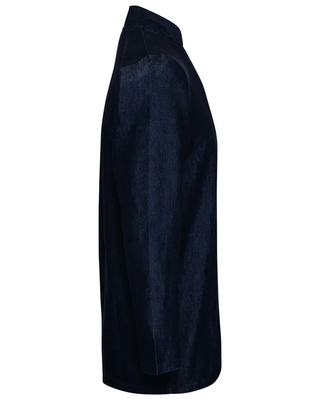 Artisan Collection by Reprime Unisex Denim Chef's Jacket — view 10
