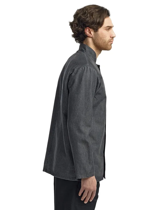 Artisan Collection by Reprime Unisex Denim Chef's Jacket — view 12