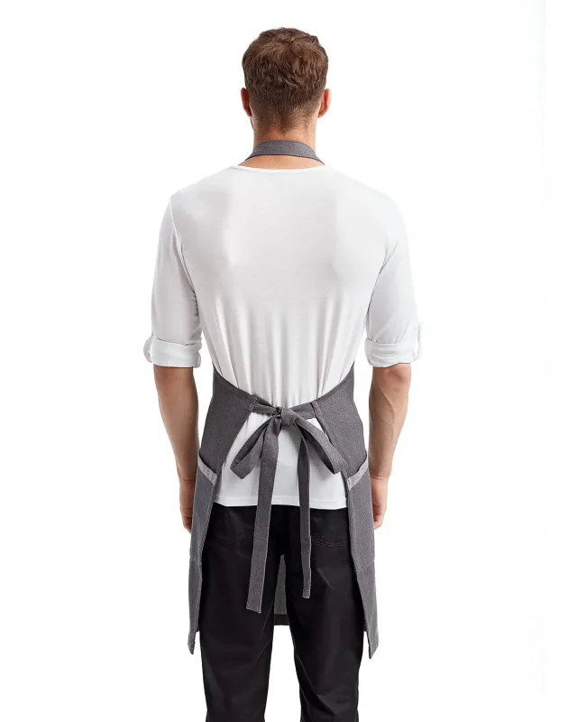 Artisan Collection by Reprime Unisex Regenerate Recycled Bib Apron — view 5