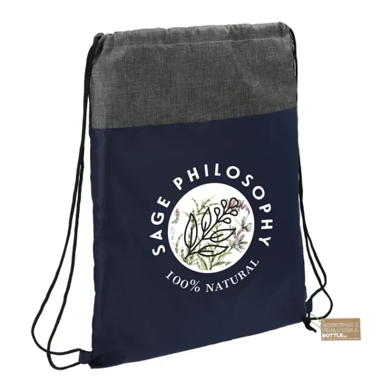Ash Recycled Drawstring Bag — view 3