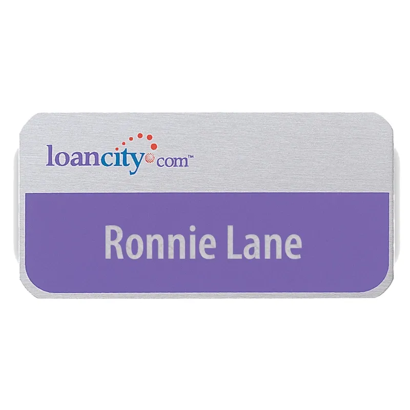 Aspen Standard Name Badge (Standard Size 1-1/2" x 3")