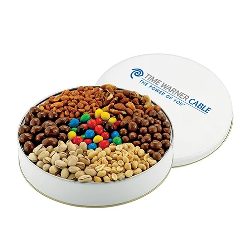 Assorted 7-Compartment Nut Lover's Gift Tin — view 6