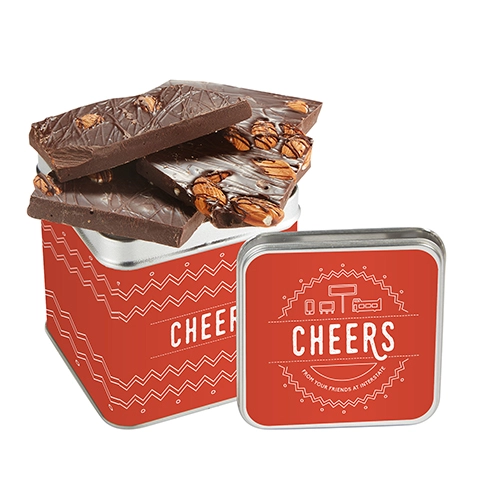 Assorted Chocolate Bark Tin Collection