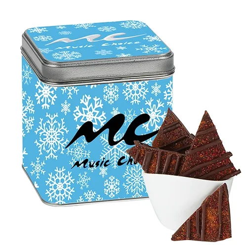 Assorted Chocolate Bark Tin Collection — view 6
