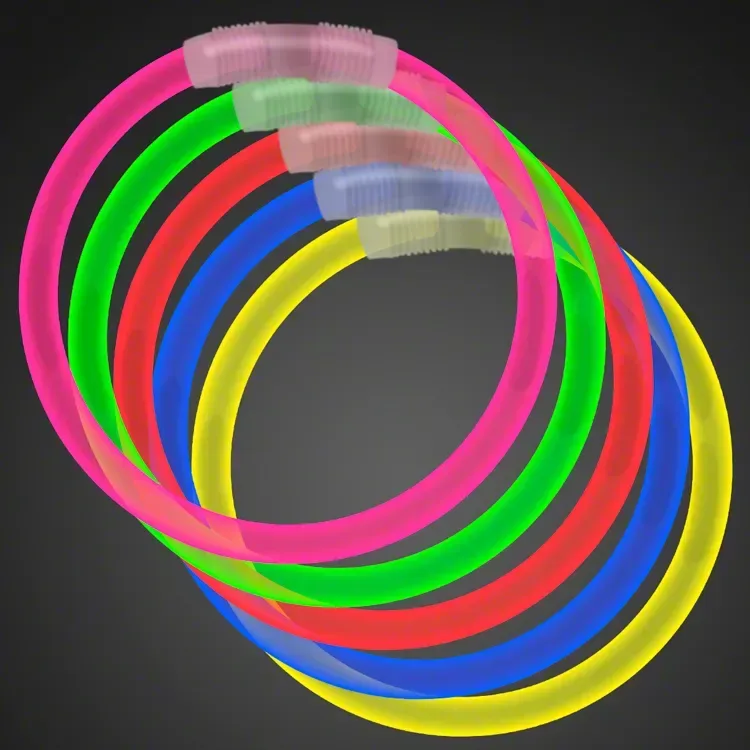 Assorted Color 8 Inch Glow Bracelets — view 2