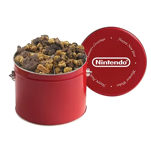 Assorted Gourmet Popcorn Half Gallon Tin — view 13