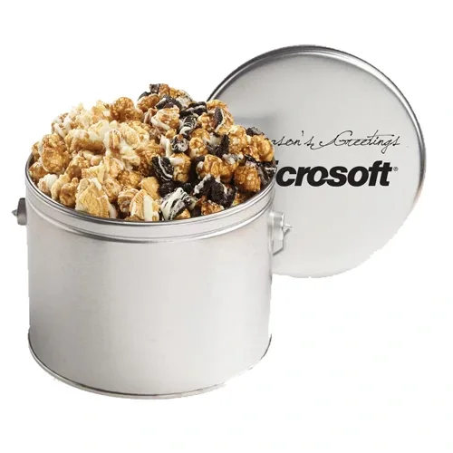 Assorted Gourmet Popcorn Half Gallon Tin — view 8