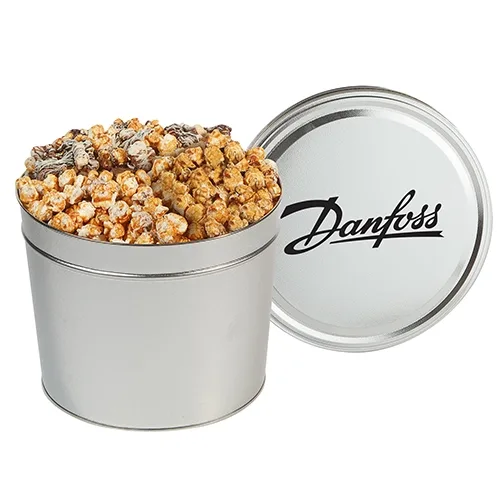 Assorted Gourmet Popcorn Trio Tin — view 4
