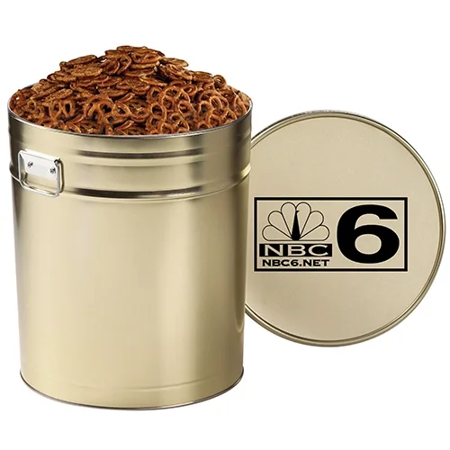Assorted Gourmet Pretzel Tin Collection — view 12
