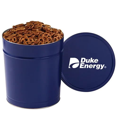 Assorted Gourmet Pretzel Tin Collection — view 6