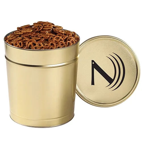 Assorted Gourmet Pretzel Tin Collection — view 7