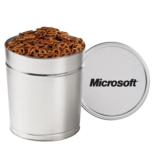Assorted Gourmet Pretzel Tin Collection — view 9