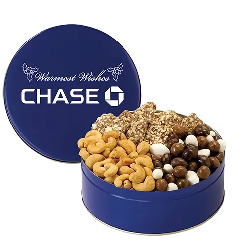 Assorted Gourmet Snacks Trio Treat Tin — view 7