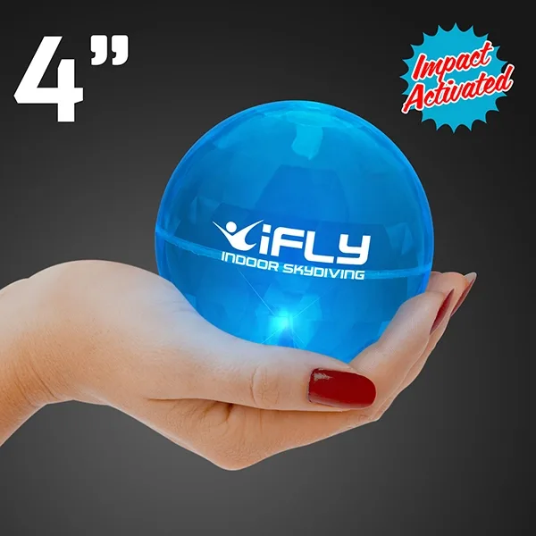 Assorted Large Light Up Bouncy Ball — view 2