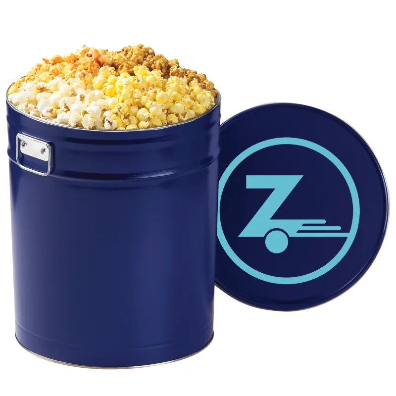 Assorted Popcorn Tin Set - 4 Sizes — view 11