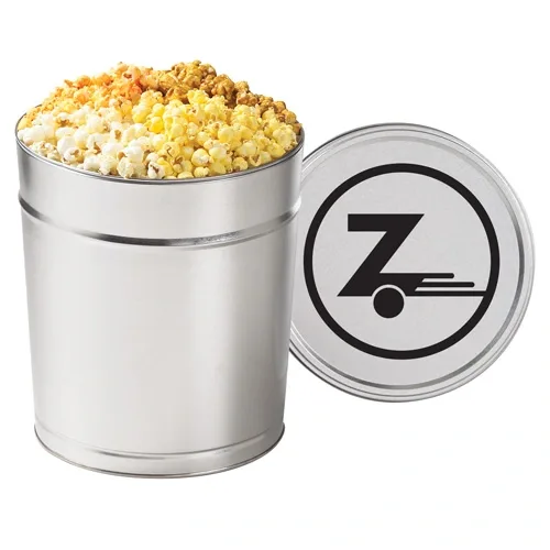 Assorted Popcorn Tin Set - 4 Sizes — view 9