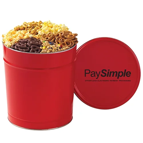 Assorted Six-Compartment Snack Tin — view 8