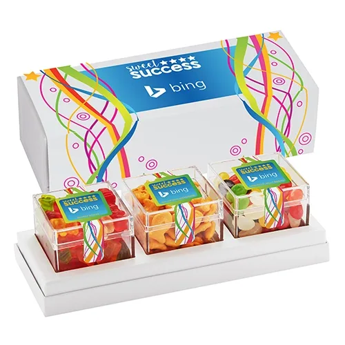 Assorted Treats Cube Trio Gift Set — view 12