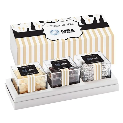 Assorted Treats Cube Trio Gift Set — view 23