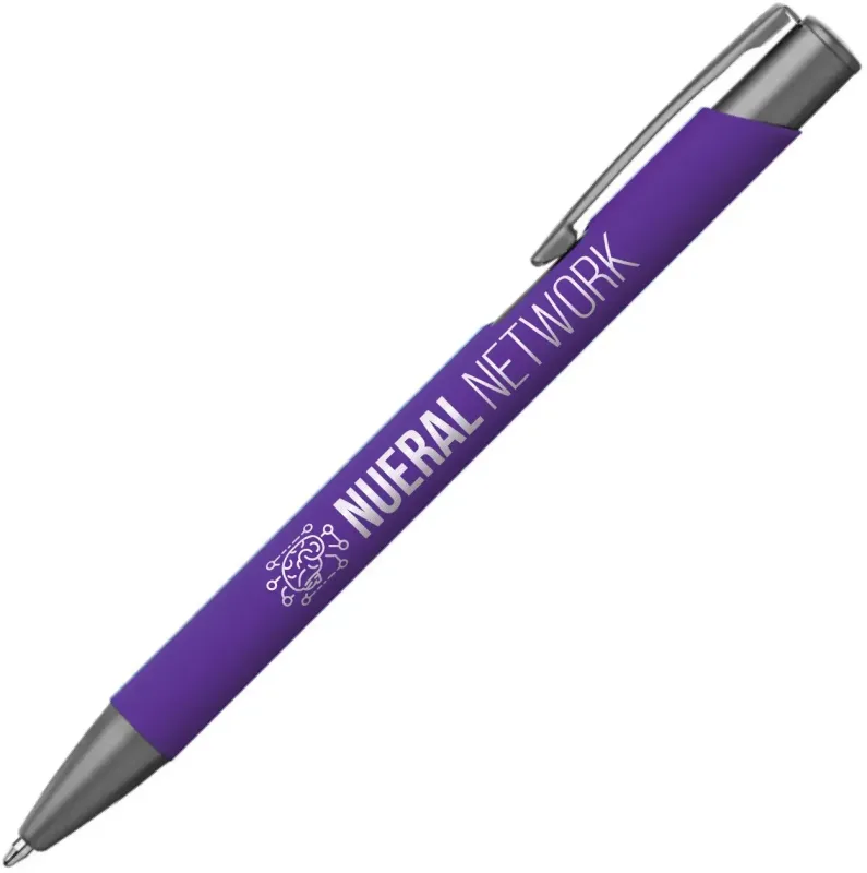 Atherton Softy - Laser Engraved Metal Pen — view 3