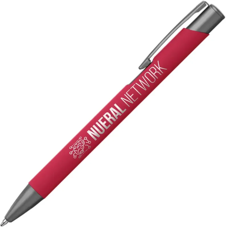 Atherton Softy - Laser Engraved Metal Pen — view 4