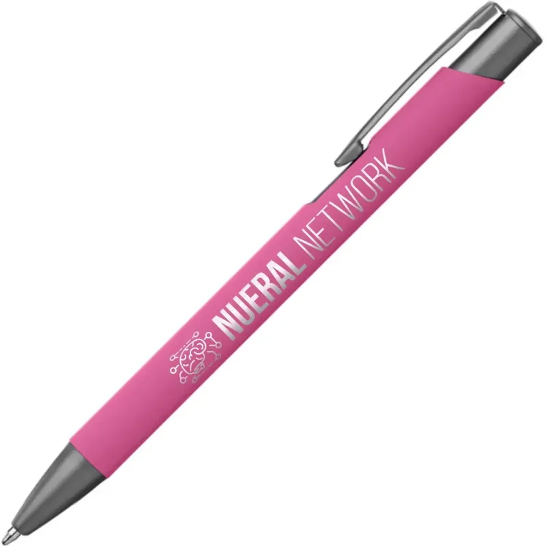 Atherton Softy - Laser Engraved Metal Pen — view 7