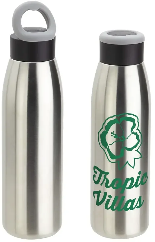 Branded Aurora Copper Bottle - 18 oz — view 6