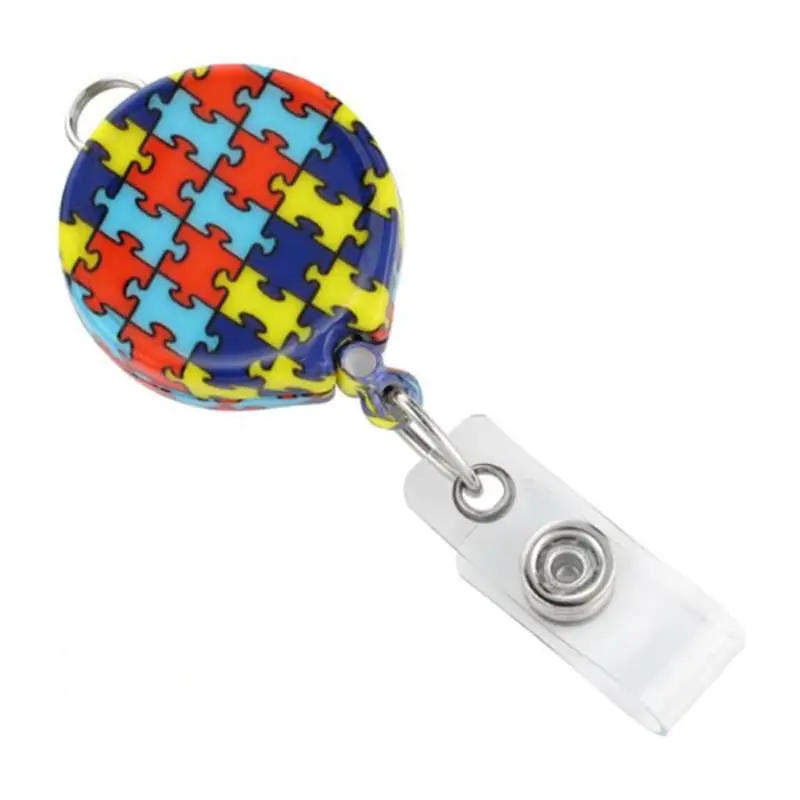 Autism Awareness Badge Reel