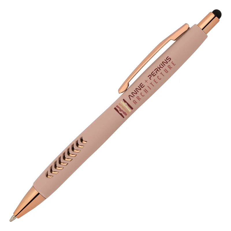 Avalon Softy Rose Gold Pen w/ Stylus — view 5