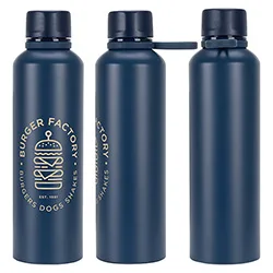 Avento 25 oz Recycled Aluminum Bottle with Silicone Loop — view 5