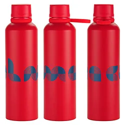 Avento 25 oz Recycled Aluminum Bottle with Silicone Loop — view 7