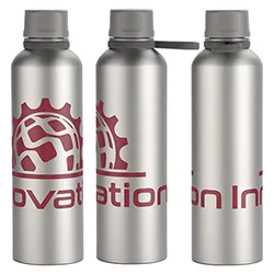 Avento 25 oz Recycled Aluminum Bottle with Silicone Loop — view 9