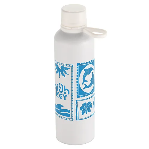 Avento 25 oz Recycled Aluminum Bottle with Silicone Loop — view 11