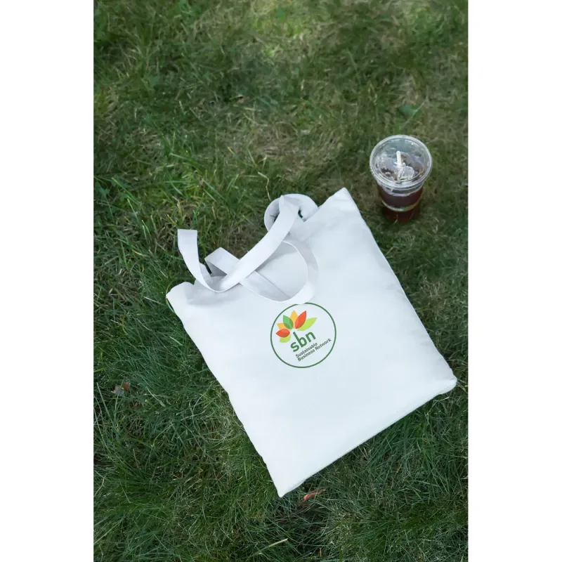 AWARE™ Recycled Cotton Gusset Bottom Tote — view 6