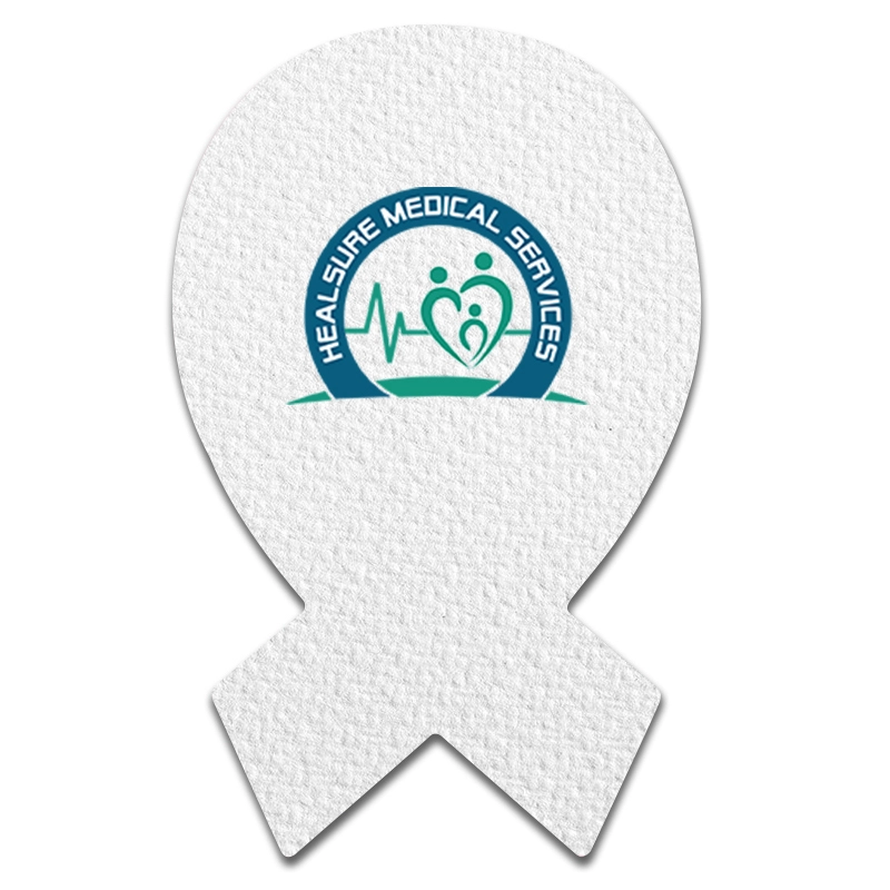 Awareness Ribbon Shaped Microfiber Cleaning Cloth