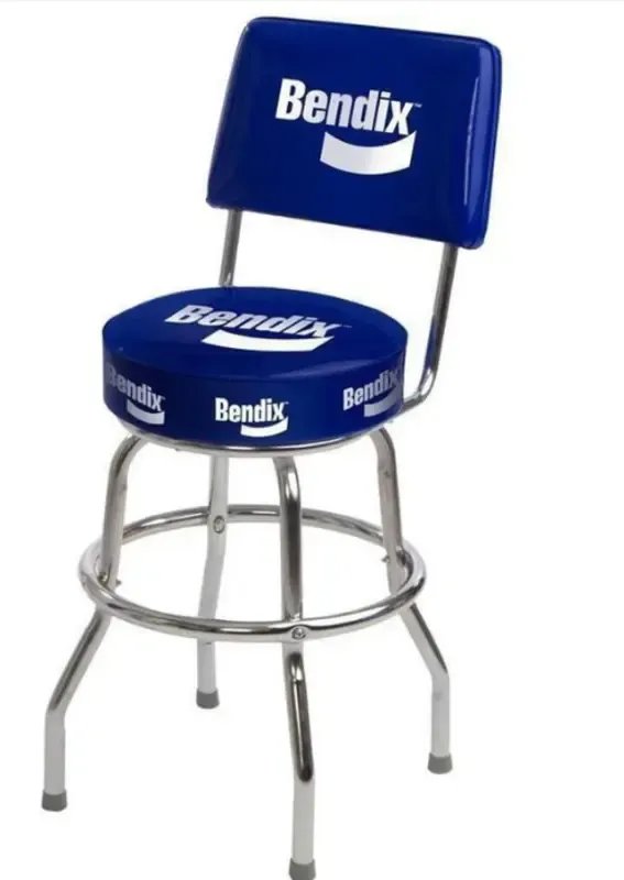 Back Single Ring Bar Stool (5 Imprint Options)