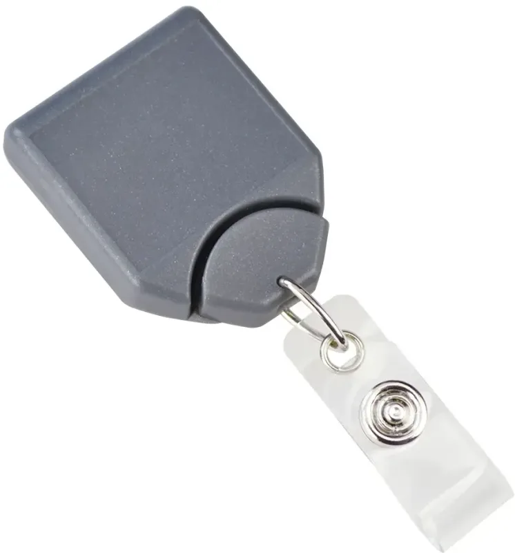 Custom Badge Reel (Swivel Clip with Teeth) — view 3