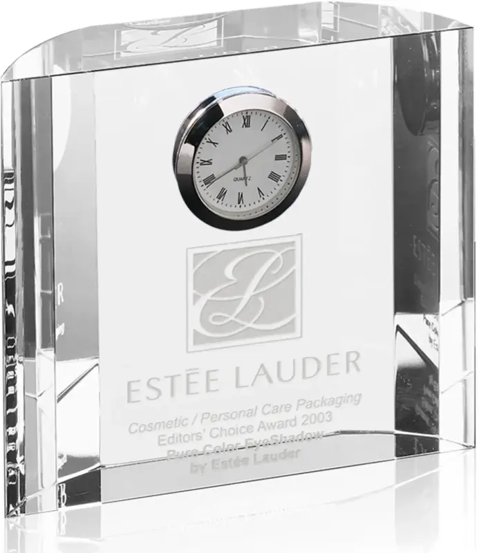 5" Customizable Baffin Clock with Quartz Insert