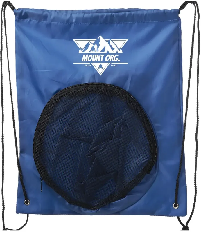 Ball Carrier Drawstring Sport Packs (1 Color) — view 6