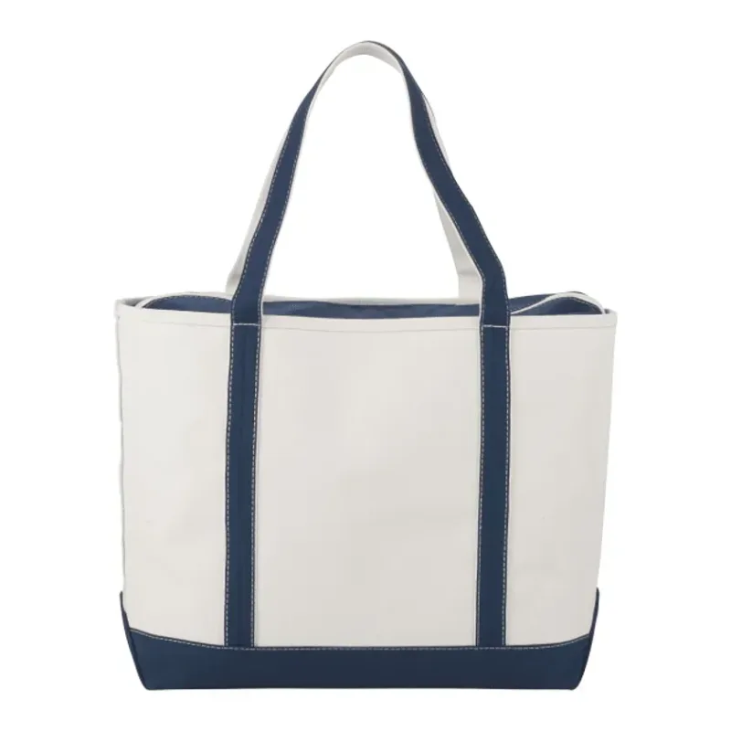 Baltic 24oz Cotton Canvas Tall Zippered Tote — view 6