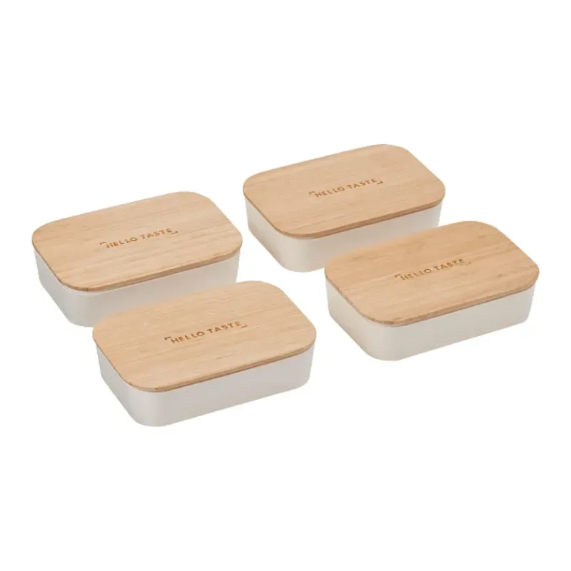 Bamboo Fiber Lunch Box with Cutting Board Lid — view 10