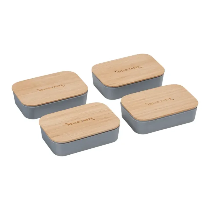 Bamboo Fiber Lunch Box with Cutting Board Lid — view 20