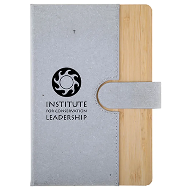 Bamboo Journal w/ Magnetic Closure & FSC Paper — view 5