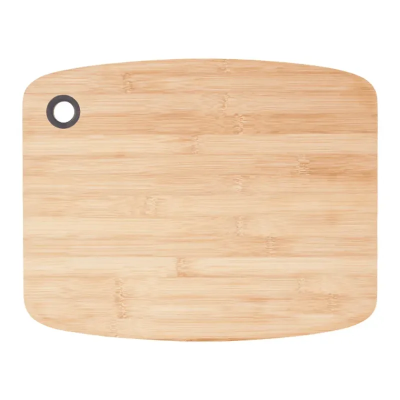 Bamboo Large Cutting Board with Silicone Grip — view 2