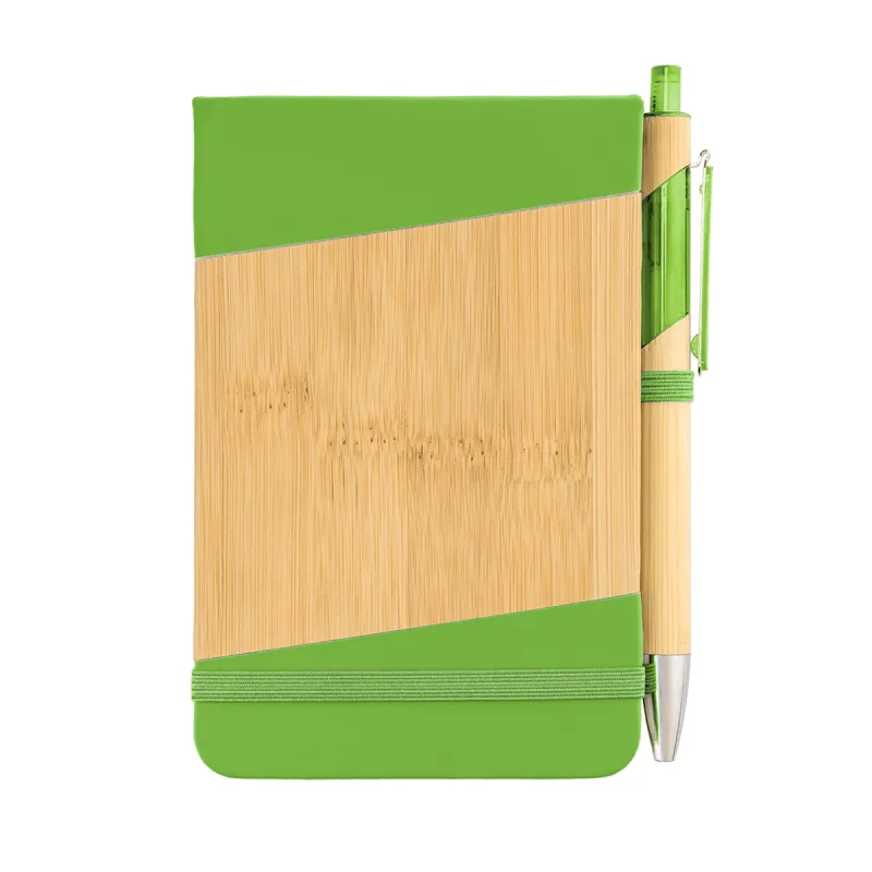 Bamboo Look Jotter & Pen — view 18
