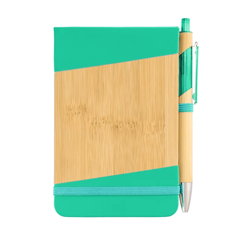 Bamboo Look Jotter & Pen — view 8