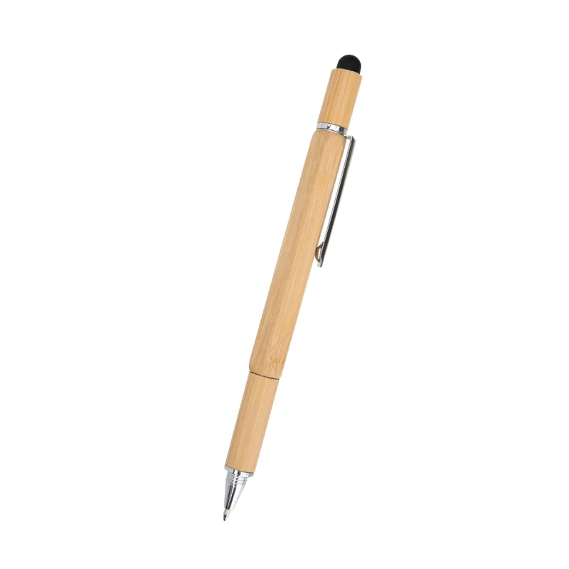 Bamboo Multi-Function Tool Pen — view 4